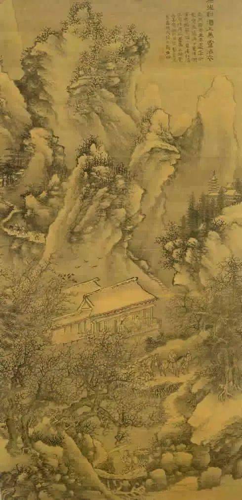 明代画家谢时臣山水画作品欣赏