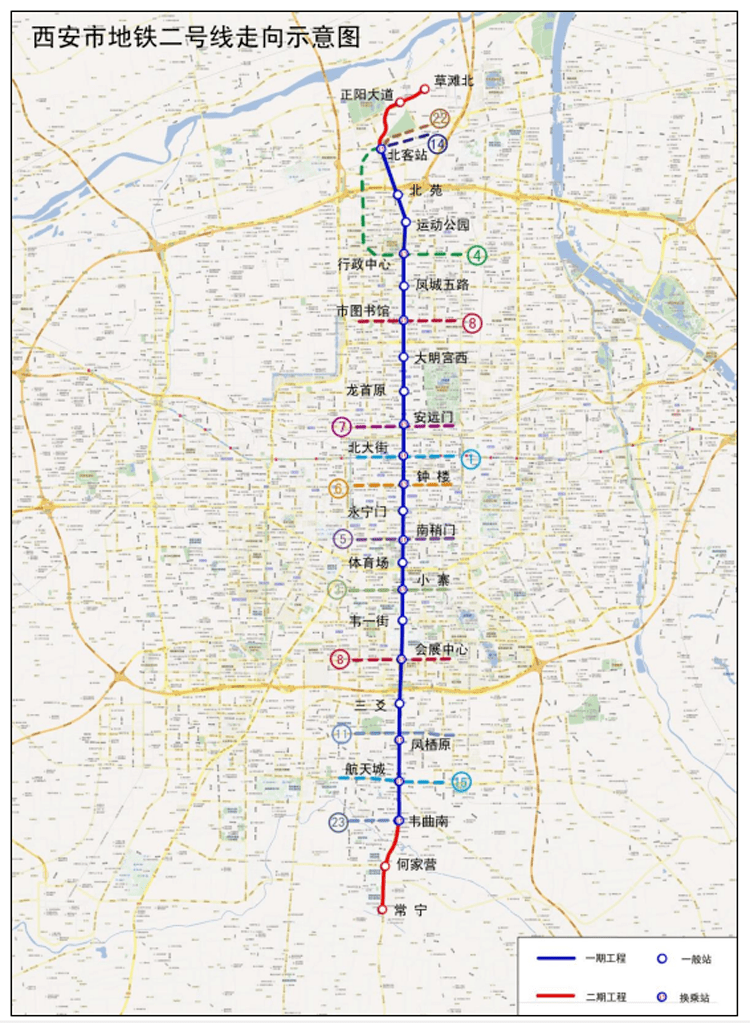 地铁14号线6月底运营!西安2021年7条在建地铁开通时间