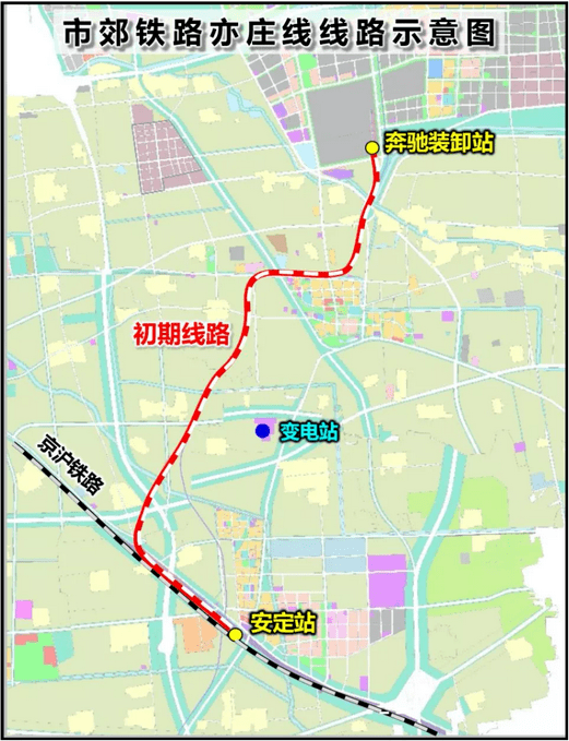 北京市郊铁路亦庄线规划公示,接入北京奔驰工厂将兼备客货运功能