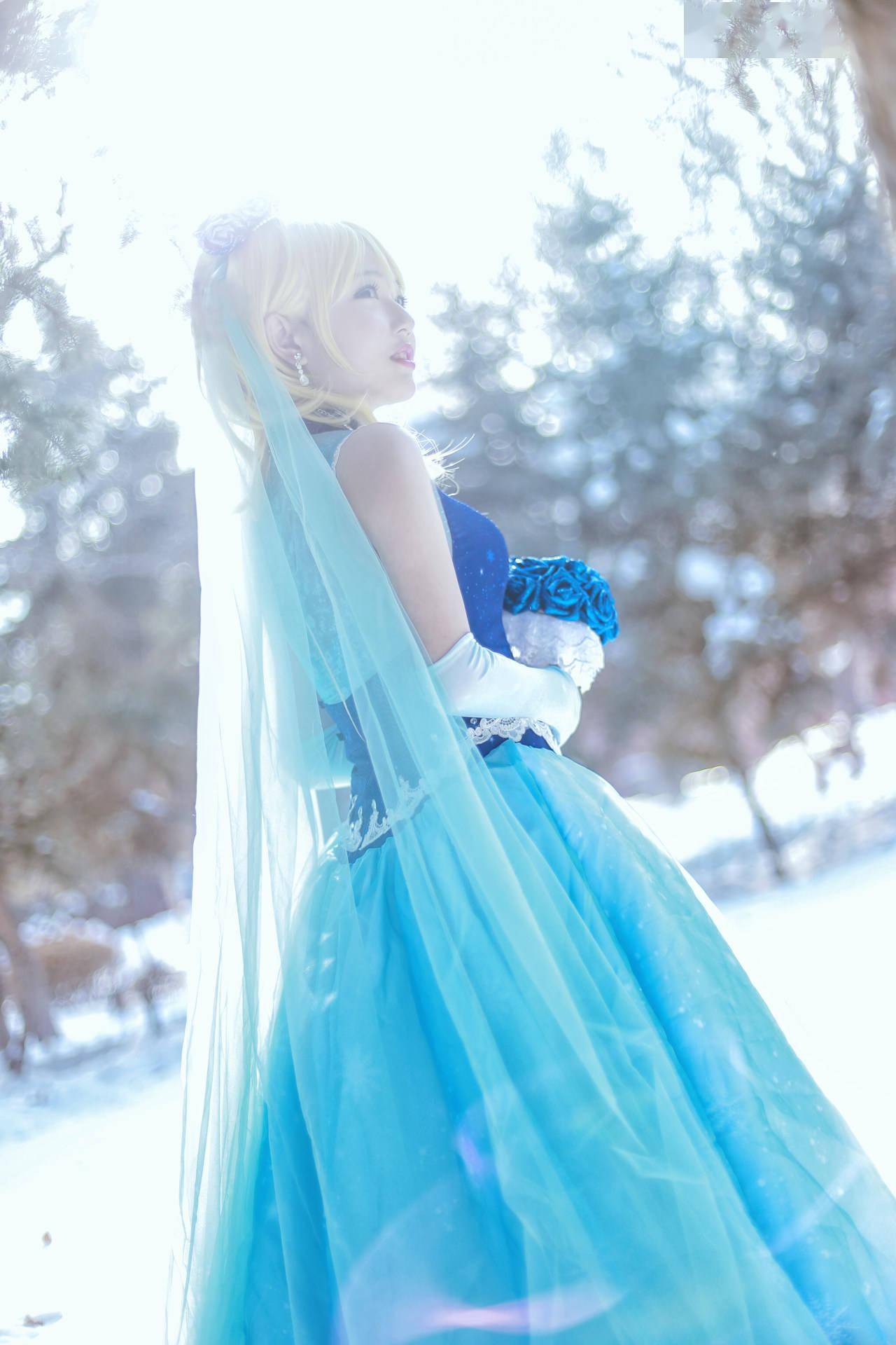 tya事务所 lovelive绚濑绘里雪公主cosplay