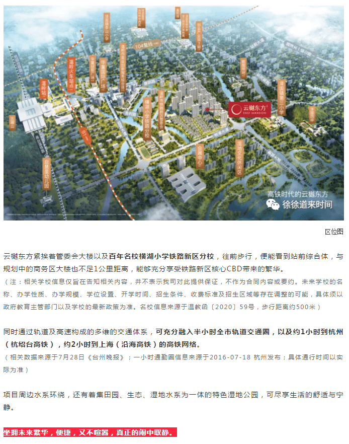 挡不住了!温岭铁路新区,一座新的城市正在崛起