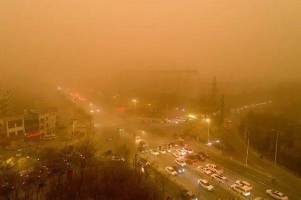 宁夏多地发布沙尘暴橙色预警!_天气