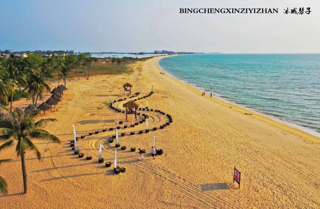 乐东龙沐湾,它的名字叫"最美落日海滩"_海南
