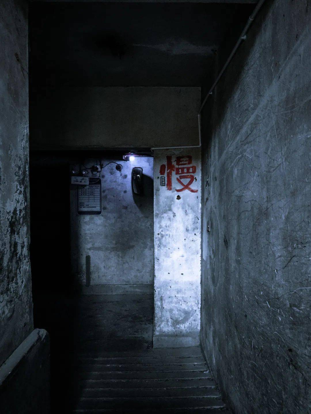 平武路某居民楼的"神秘地下室",让你先惊悚后惊叹!
