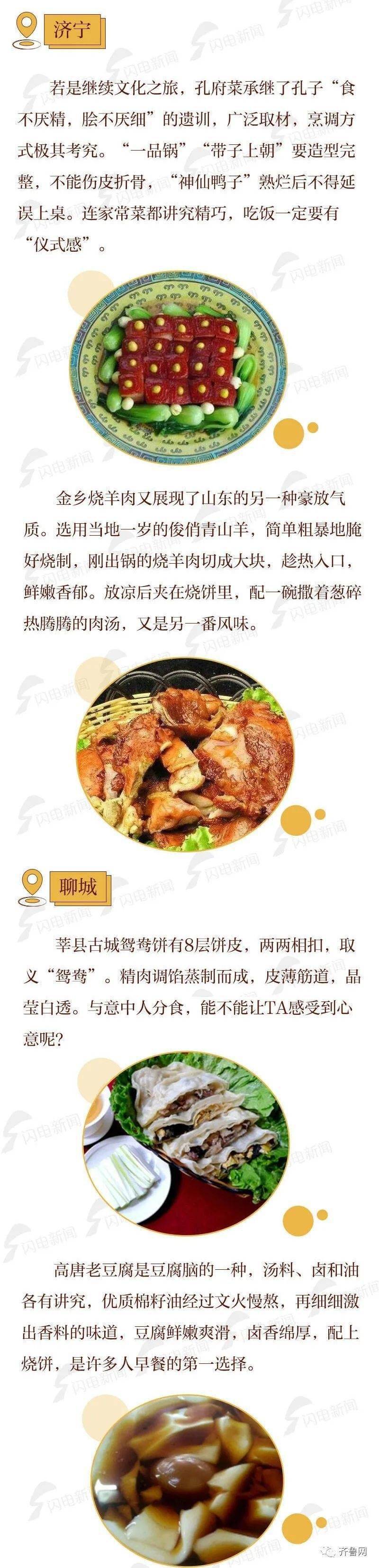 山东美食地图来了济宁的这些美食上榜