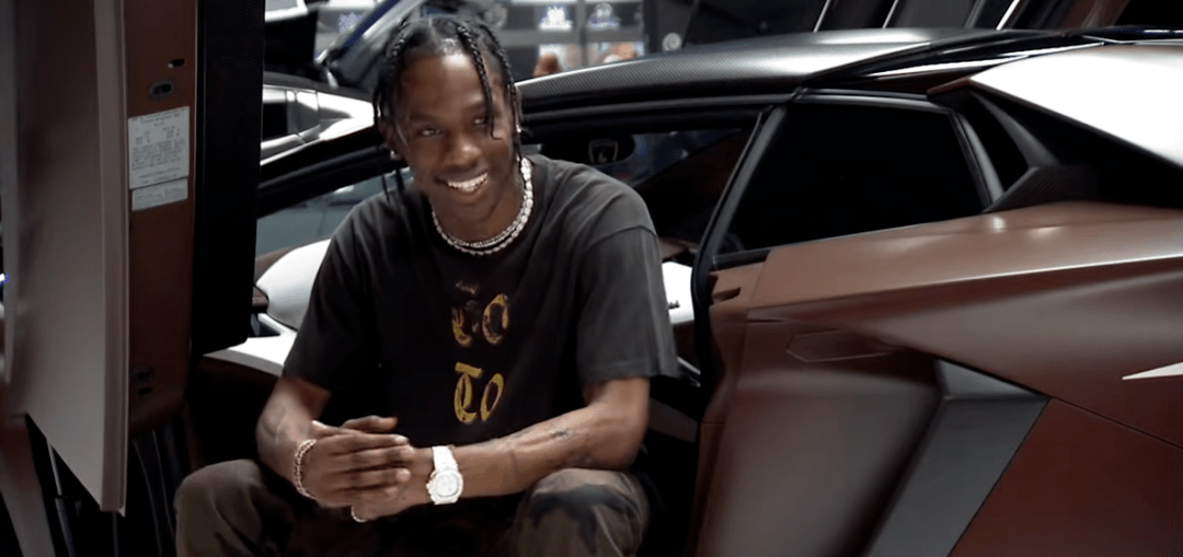 啊这travisscott参加婚礼送迈巴赫豪车亿万豪宅曝光