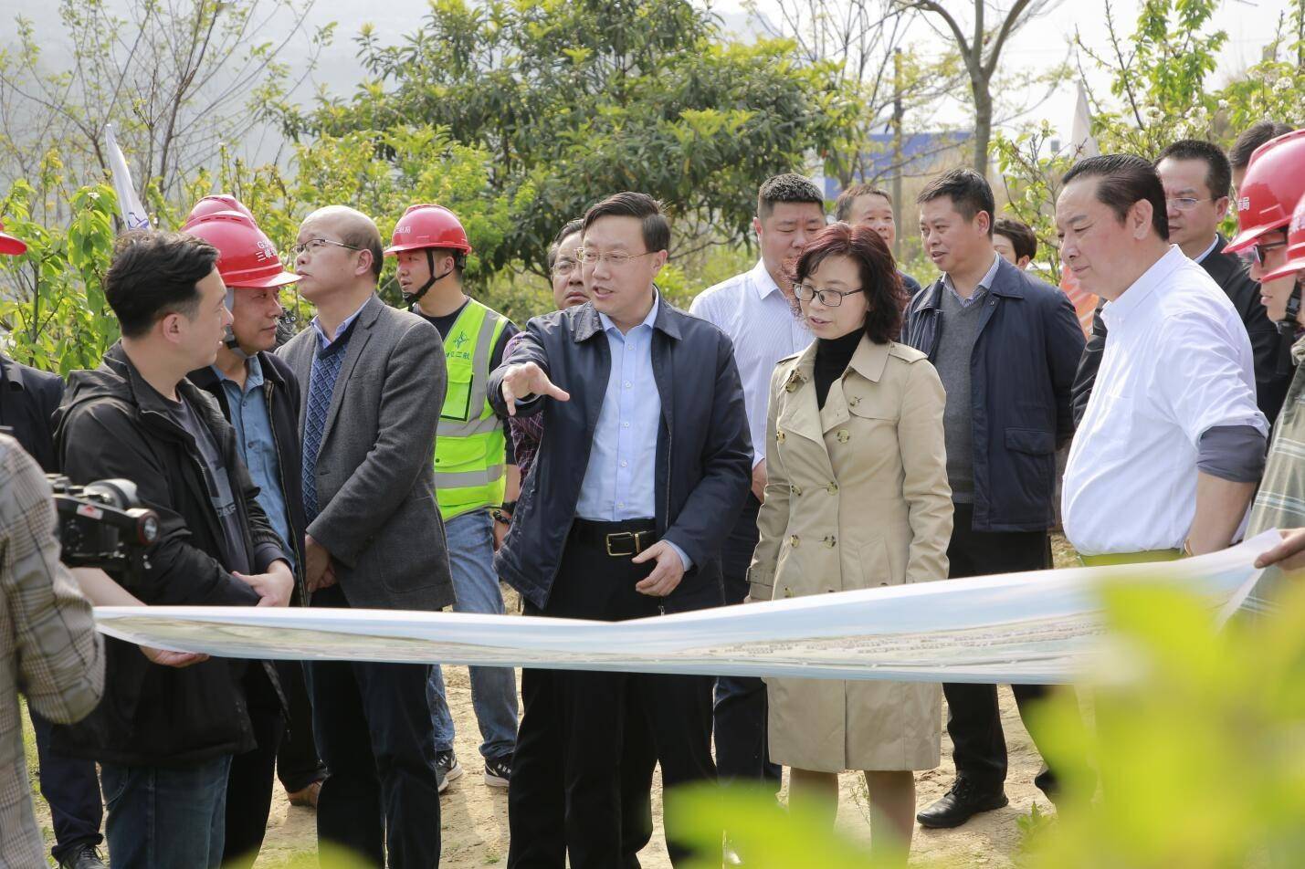赵芝斌副市长调研g348三峡公路项目建设情况