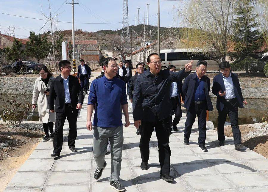高旭光到文登区调研乡村振兴样板片区建设情况