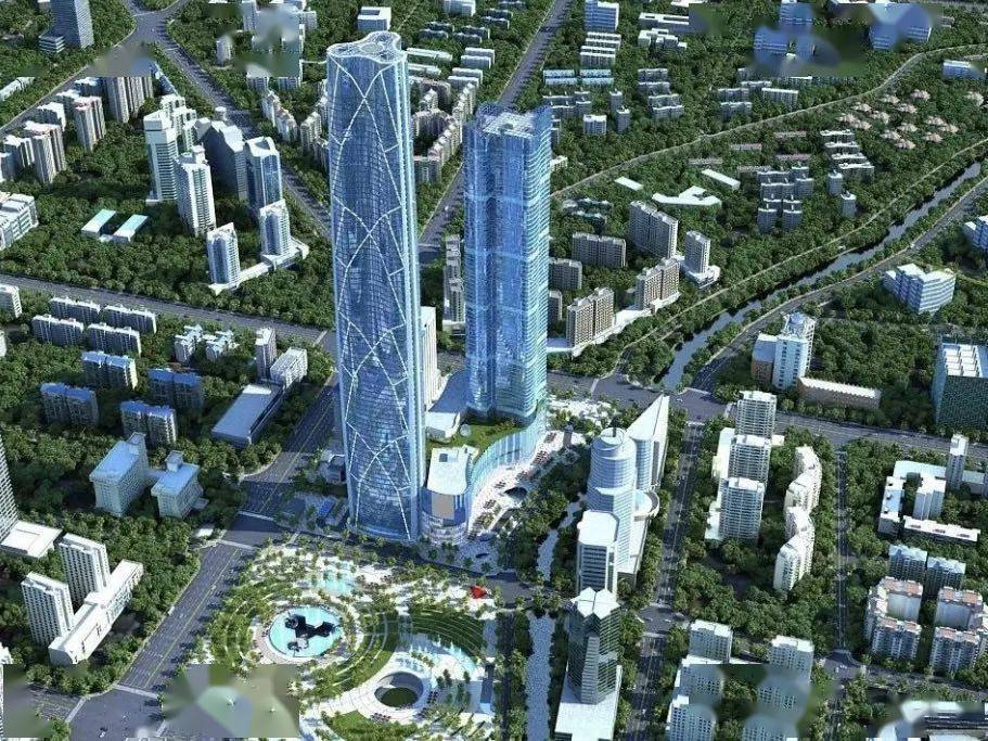 昆明春之眼商业中心项目(407米)  云南在建第一高