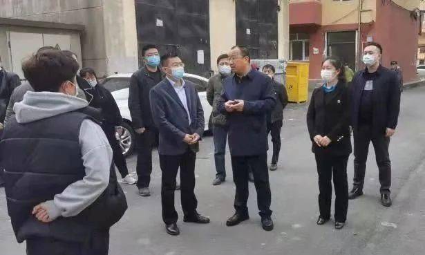 副区长人选王同军检查指导香坊区老旧小区改造工作