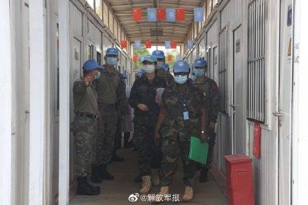 优秀!中国维和步兵营顺利通过联南苏团环境核查_姜慧鑫