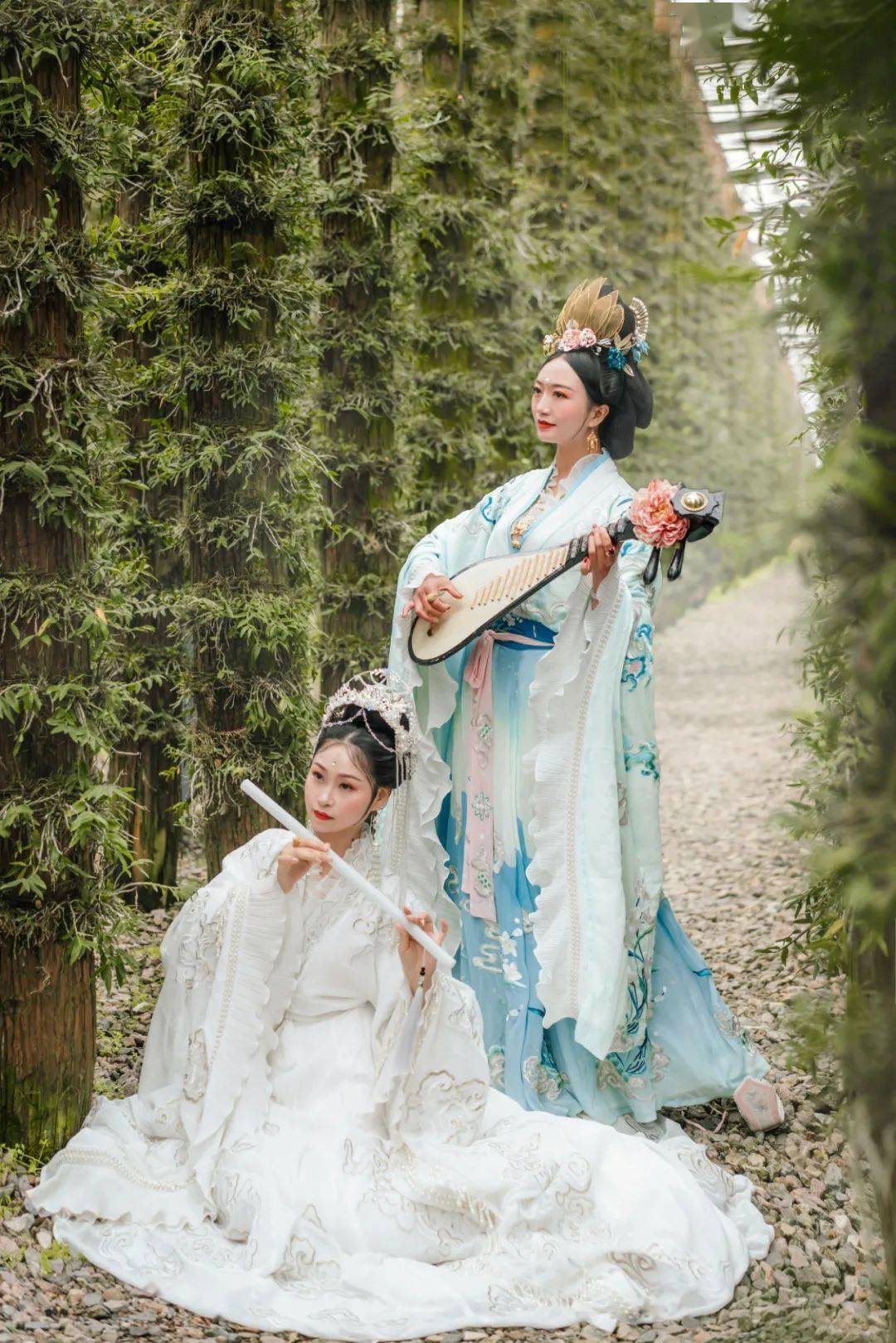 拍仙气飘飘汉服照