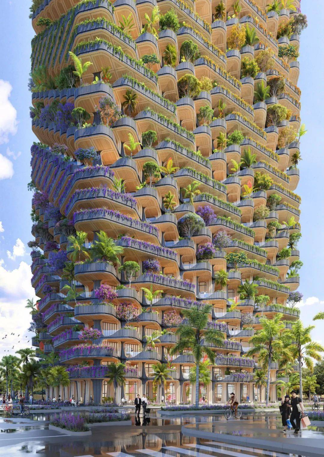 生态建筑设计鬼才,又做了一个惊艳全球的设计方案!