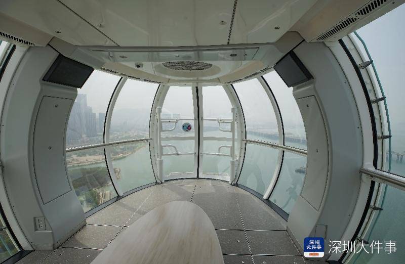 深圳湾区之光摩天轮18日开放!25人轿厢,360度观景