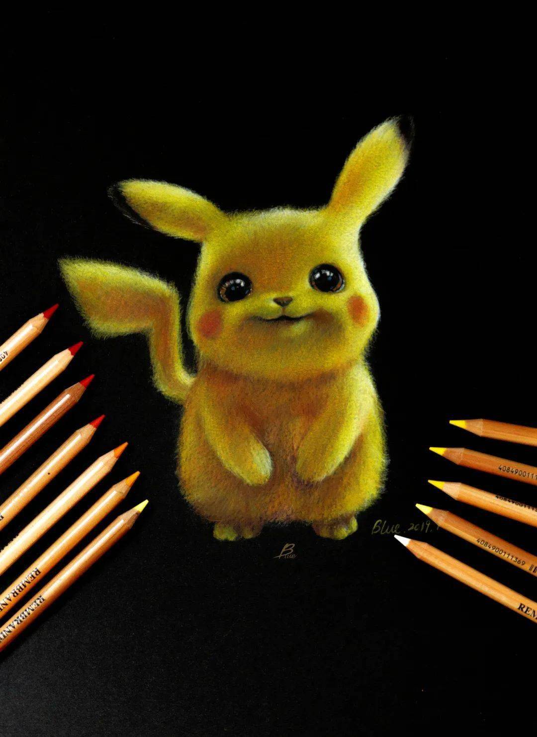 动物彩铅手绘作品欣赏