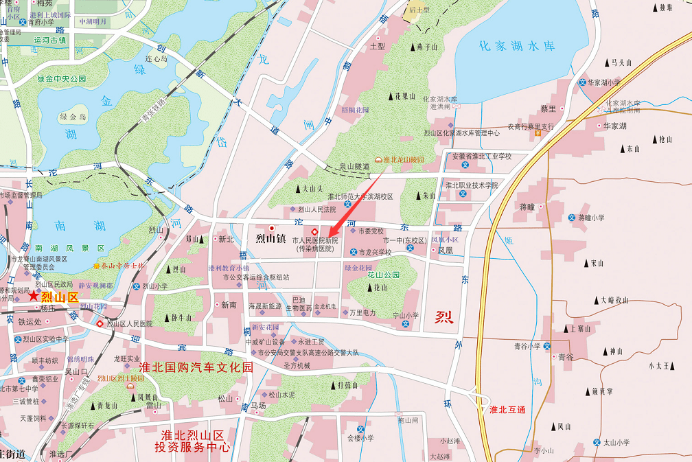 4月8日  淮北市公共卫生中心项目 建设地点:  淮北市烈山区境内,沱河