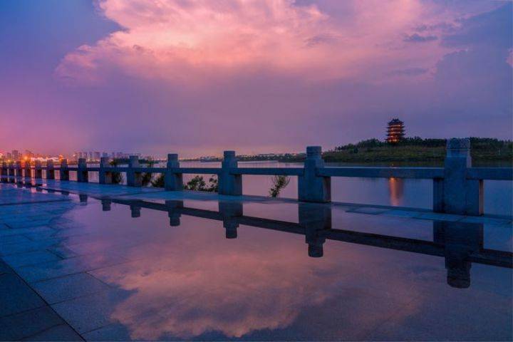 春游江淮请您来丨一城山水半城诗意,遇见夜色宛陵湖