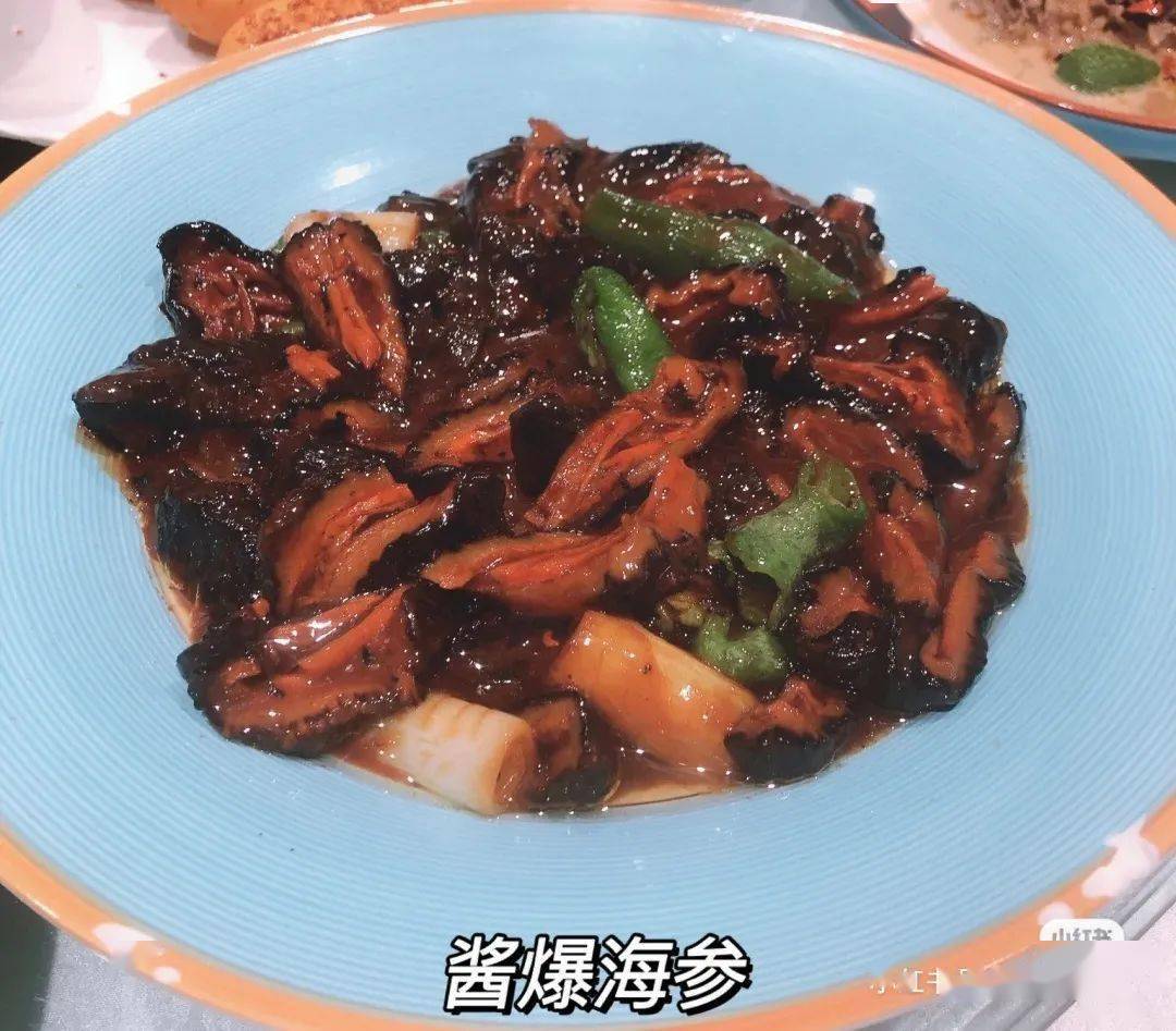 小红书小程在天津店内还有几十种天津传统特色美食:爆肚,酱爆海参