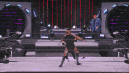 aew:拳王泰森ko重拳,y2j惨遭围殴!魔蝎发威,最后无规则赛太硬核了