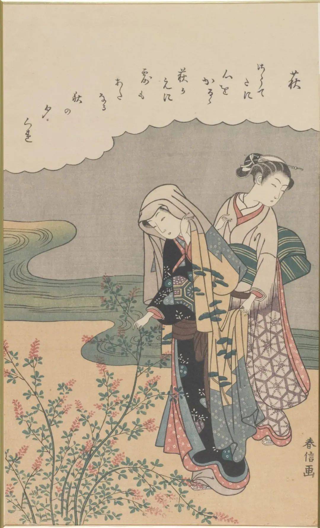 陈老莲人物画如何滋养影响了日本浮世绘