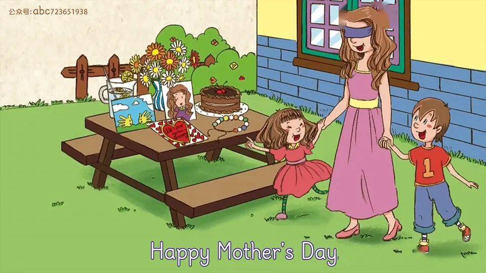 母亲节《04 a special mothers day 特别的母亲节》看动画学英语