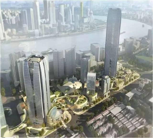 上实 城投 建工约91亿拿下北外滩480米,创造上海下一世纪城市地标