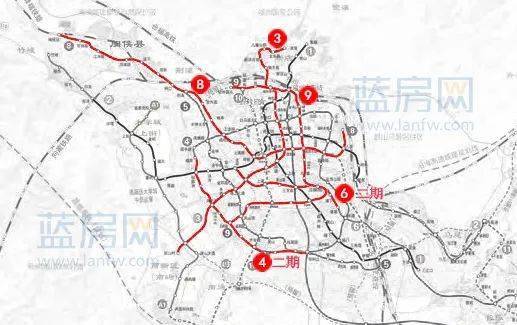 重磅福州地铁第三轮线网调整3号线直通高新区8号线延至闽侯