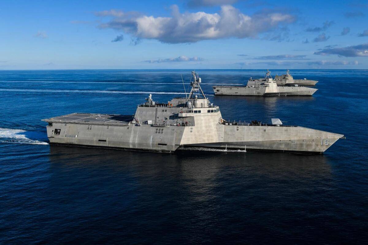 美国海军的后勤部门正在努力将濒海战斗舰的后勤维护工作"推到甲板上"