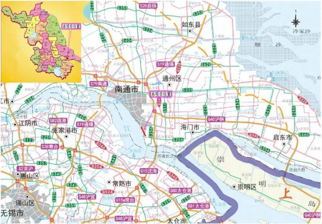 来了南通市区又一条沿江景观路