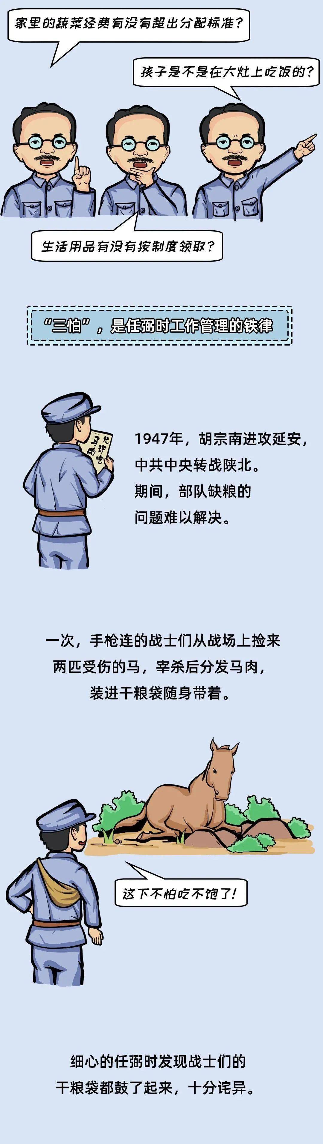 漫绘党史故事第七期任弼时有三怕