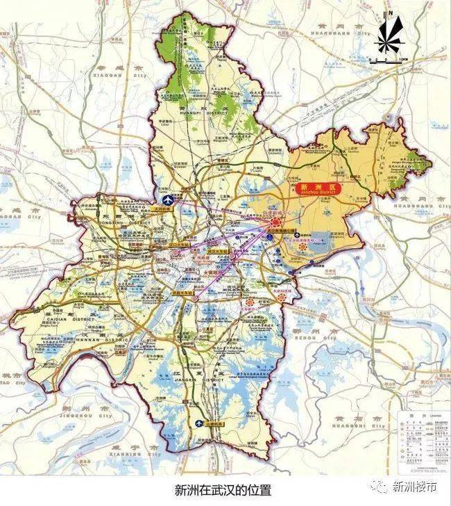新洲是武汉东部新城,区域面积1500平方公里,常住人口100万.
