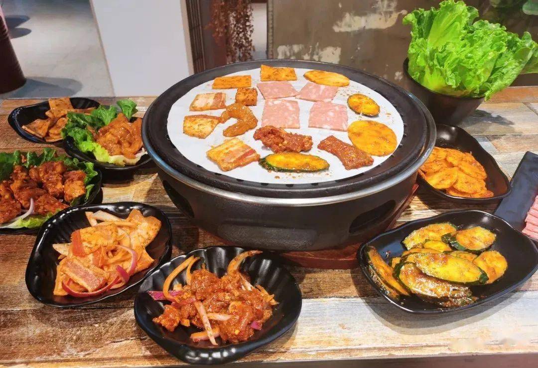 9元抢原价206元【哇喔烤肉】套餐!五花肉 香辣牛肉