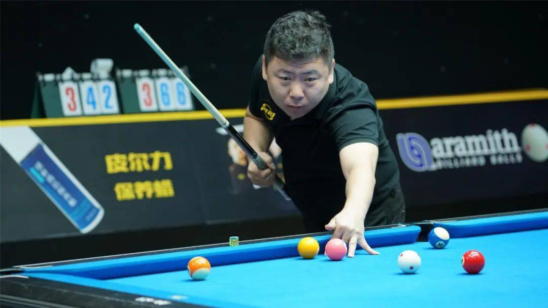 lcba中式八球擂台赛中式天王代勇三场连胜顺利晋级第四组决赛