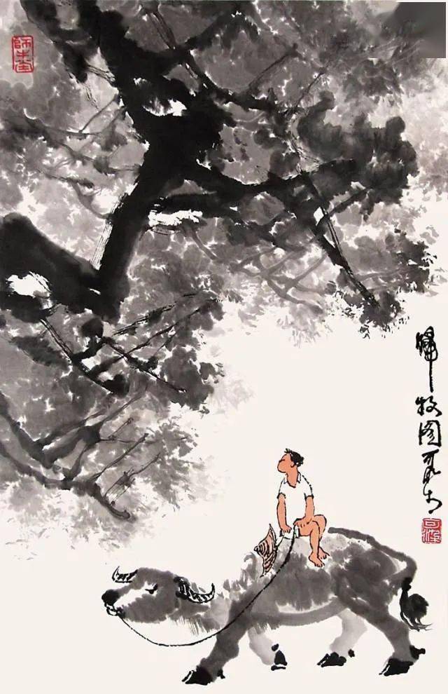所见 清代: 袁枚 牧童骑黄牛,歌声振林樾.  意欲捕鸣蝉,忽然闭