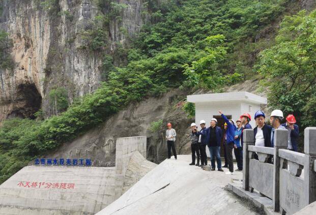 夹岩水利枢纽工程库尾伏流小天桥泄洪隧洞通过验收