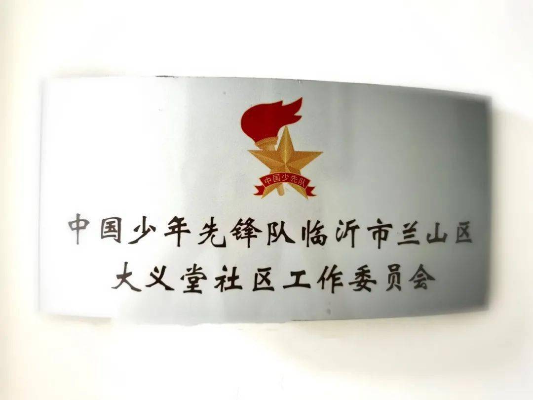 临沂市第一个社区少工委成立啦