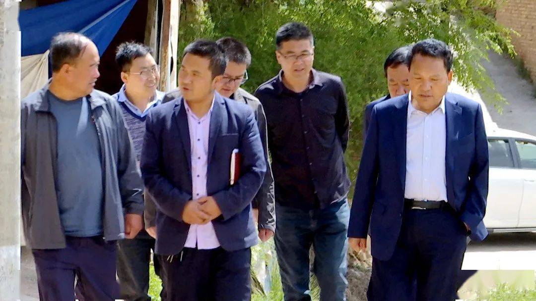 陈维山调研指导中铺镇当前重点工作