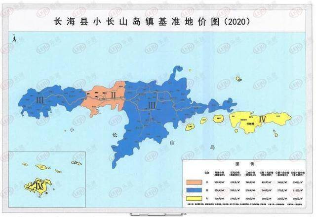 长海县更新调整基准地价 住宅用地最高700元/平米