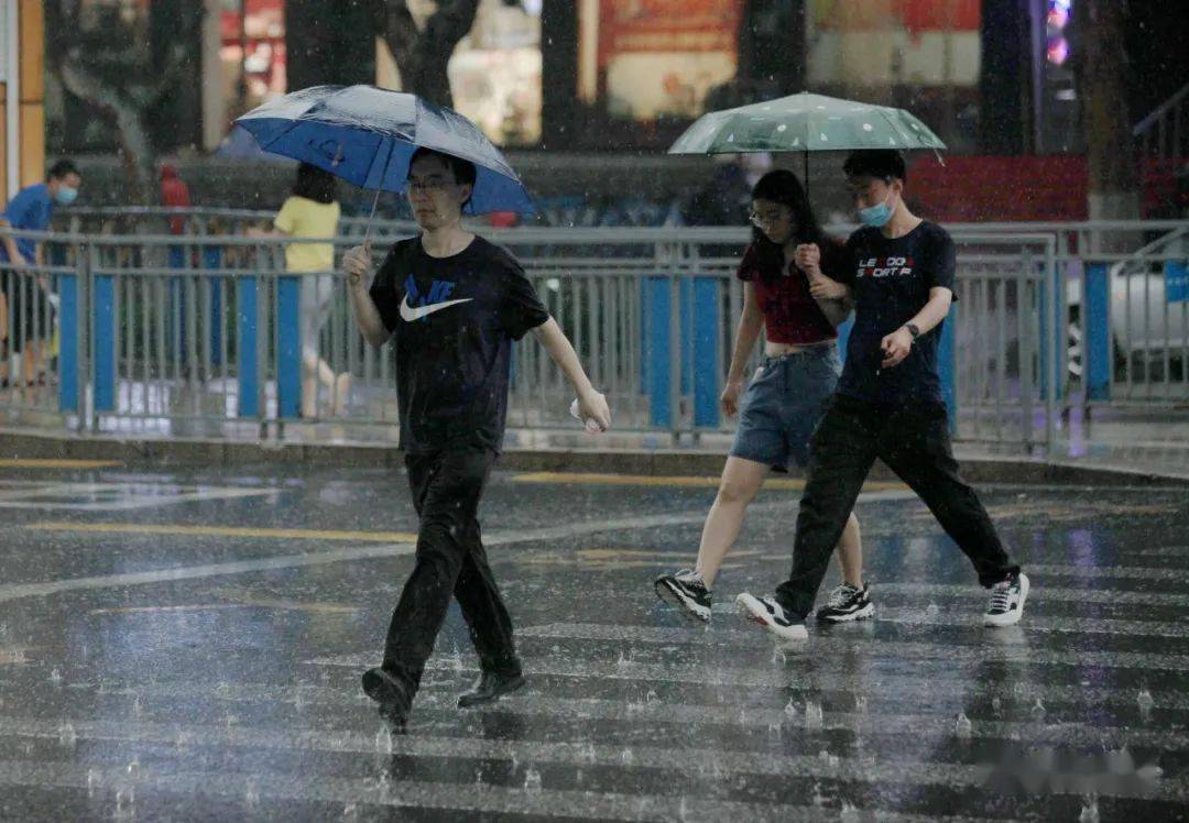 泉城降暑又解渴!看雨中百态