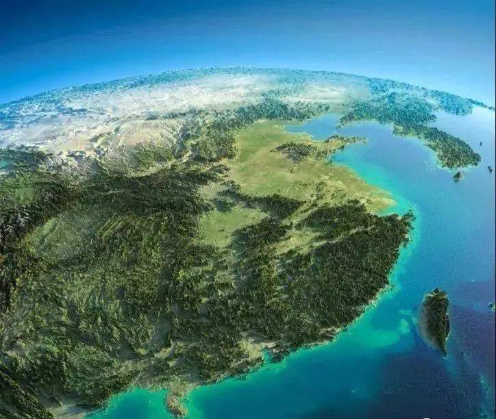 干货| 高清世界地形河流卫星图!_朝鲜半岛