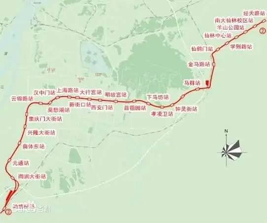 南京地铁2号线西延线即将开始热滑实验!