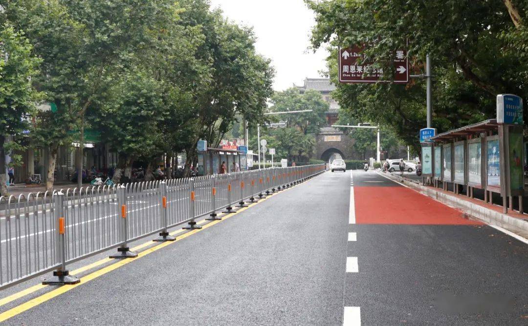 南门大街换"新颜"!_改造