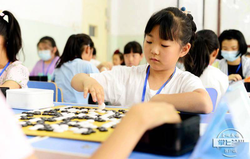 兰州市中小学生围棋比赛开赛300多名小棋手一决高下