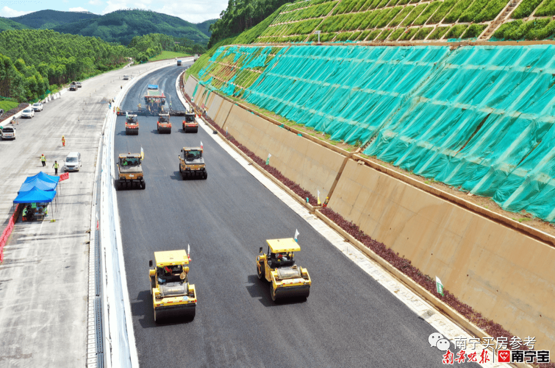 沙吴公路今年内建成,南宁首条bot高速路明年通车!