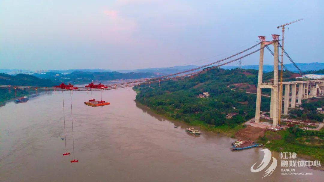 江津这座长江大桥迎重大进展!预计明年2月通车