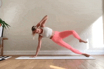 这10 个瑜伽动作下来,肚子小了,臀翘了!