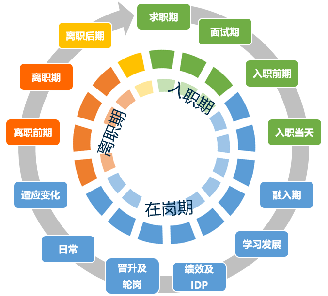 绘制形成"员工体验地图"及根据员工体验地图,针对员工全生命周期进行