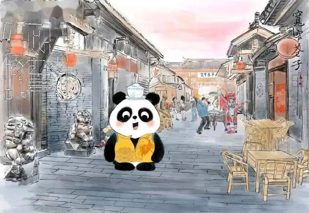 宽窄巷子打完疫苗才可以出去游玩仿佛是在用行动告诉我们背着背包在