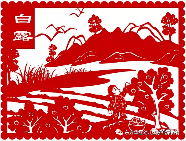 了不同版本"二十四节气"呈现方式,有简笔画版本,卡通画版本,剪纸风格