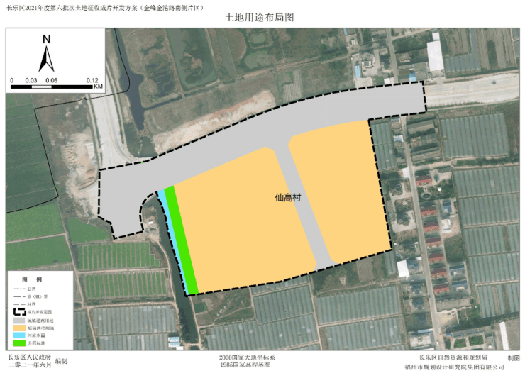 长乐发布两大片区开发方案,具体涉及._金峰镇